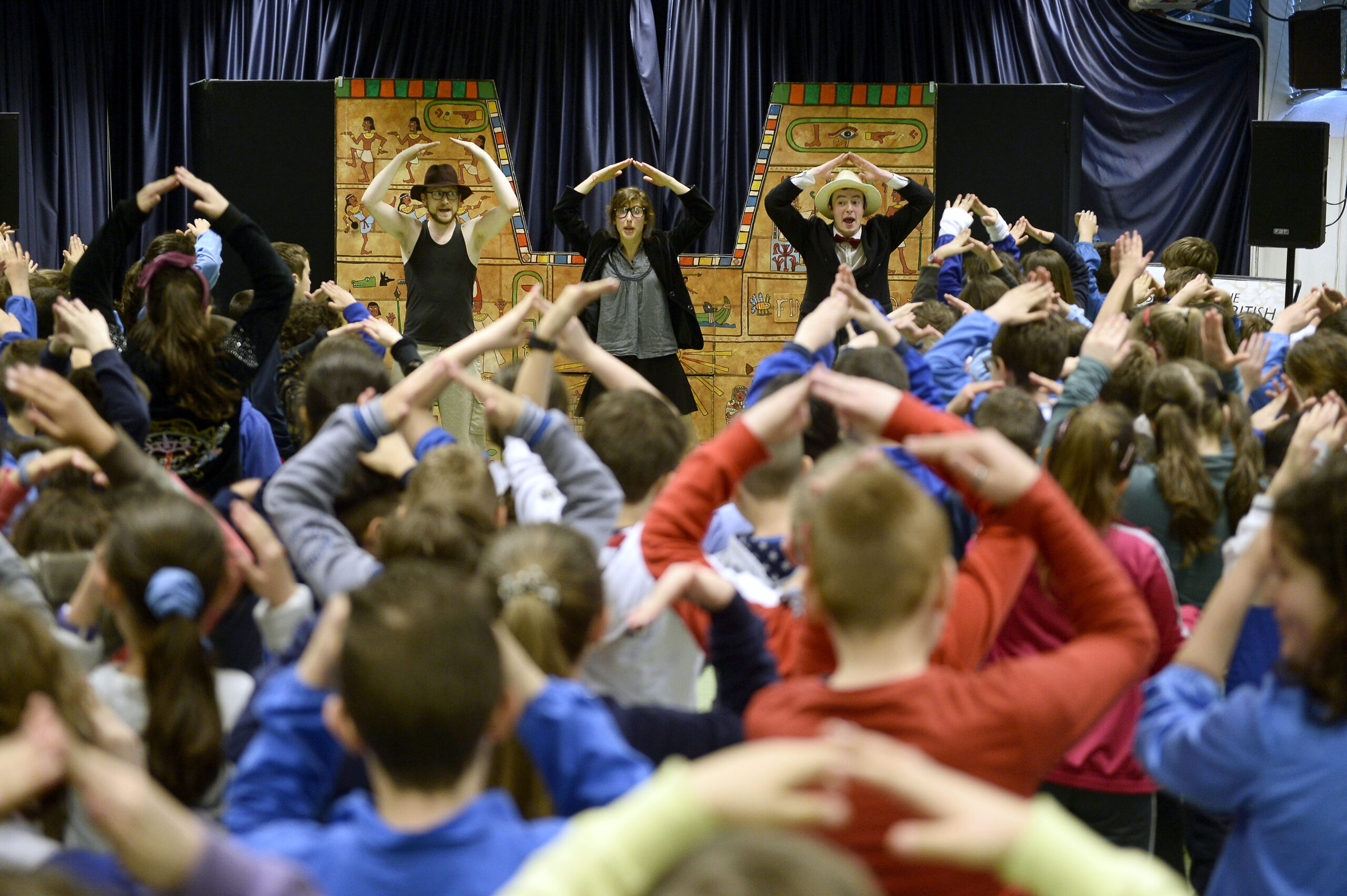 Children of Scuola Toscanini, ACTION THEATRE IN ENGLISH, Adventures in the British Museum